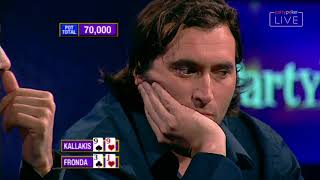 Ryan Fronda vs Achilleas Kallakis  Poker Legends  World Open VI [upl. by Alden943]