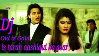 is tarah aashiqui ka asar  Saif Ali Khan  Raveena Tandon  Imtihaan [upl. by Vtehsta]