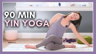 90 min Yin Yoga for Flexibility SelfCare amp Deep Relaxation [upl. by Kaleb]