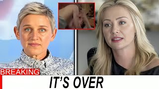 After firing Ellen Degeneres Portia de Rossi erupts in silence [upl. by Rephotsirhc]