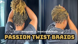 Secret to Achieving Passion twist braids [upl. by Anahtor657]