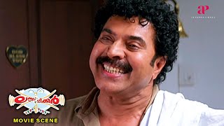 Loudspeaker Malayalam Movie  Mammootty introduces himself to his flatmates  Mammootty  Sasi Kumar [upl. by Nitsa]