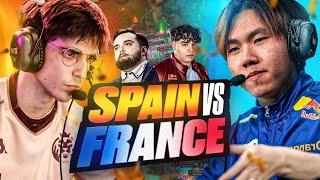 SPAIN VS FRANCE  IBAI VS KAMETO BANGER GAME  CAEDREL [upl. by Setiram]