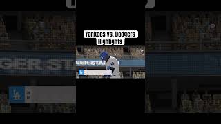 Yankees vs Dodgers Highlights yankees dodgers shortsviral baseball tendencias [upl. by Ettenel70]