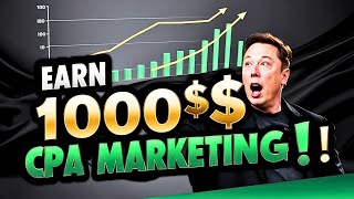 Make 1000 Per Week with CPA Marketing in 2024 [upl. by Lola]