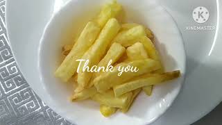 Crispy Potato French Fries Recipe  Potato Finger Fries  potato fry [upl. by Rodi]