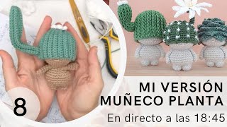 AMIGURUMI DE MUÑECO PLANTA 8 [upl. by Dasie46]