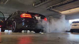 W212 E63 AMG exhaust sound [upl. by Nylanna]