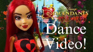 Disney Descendants  The Rise of Red  Red Dance video [upl. by Arihaj480]