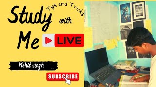 Live study with me 10 hours neet aspirant jee aspirant upsc aspirant motivation [upl. by Joerg]