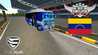 Mod de encava Río Aragua  Bus Simulator Indonesia 🇻🇪 [upl. by Rambort183]