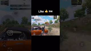 MG3 car 🚗 1v4 DAKURAVI shots bgmi pubg vairalvideo [upl. by Abixah]