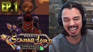 Barnys Scarab Lord Adventures  Part 1  Xaryu Reacts [upl. by Sitruc]