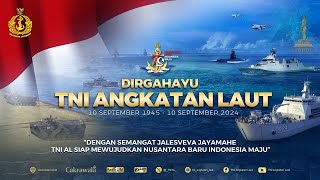 🔴 LIVE  UPACARA HUT KE79 TNI ANGKATAN LAUT TAHUN 2024 [upl. by Hares]