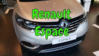 2016 Renault Espace Initiale Paris TRde İlk  İlk Bakış First View [upl. by Macario]