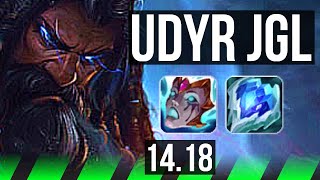 UDYR vs OLAF JGL  606 800 games Dominating  EUW Master  1418 [upl. by Haukom490]