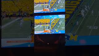 Texas Longhorns vs Michigan Wolverines  50 Yard RUN shorts shortfootballhighlights motivation [upl. by Arakawa32]