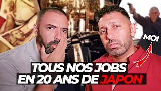 Tous les EMPLOIS quon a eu en 20 ans de JAPON [upl. by Biddle]