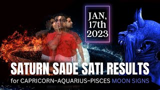 Saturns upcoming transit to Aquarius amp Sade Sati for Capricorn Aquarius amp Pisces Moon signs [upl. by Lecia]