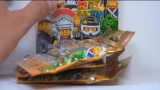 LEGO Minifigures Series 10 Pack Opening The last four packs 4 [upl. by Samaria]