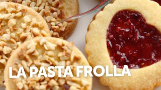 La pasta frolla per tutte le ricette Biscotti crostate quello che preferite 😍 [upl. by Mickelson]