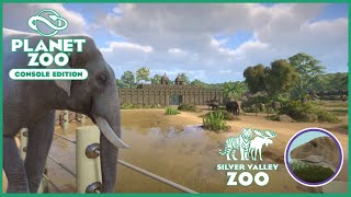 Indian Elephant Habitat amp House  Silver Valley Zoo Ep 14  Planet Zoo Console Edition [upl. by Otsuaf]