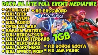 Data ML Lite Full Event 1Gb Terbaru Patch Suyuo  Ml Lite  Cara Mengatasi Lag Mobile legends [upl. by Karole244]