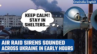 Russia launches major missile attack on Kyiv air raid sirens sounded across Ukraine  Oneindia News [upl. by Ajaj]