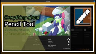 Pixelorama Tools Explained  Pencil Tool related shortcuts in description [upl. by Nirb]