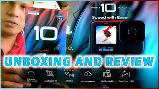 UNBOXING AND REVIEW GOPRO HERO 10  actioncamera GoPro ActionCamfromSony [upl. by Ahsilahk]