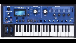 Novation Mininova Some Amazing Sounds and Features [upl. by Ynohtnaleahcim128]