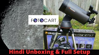 Celestron NexStar 127 SLT Computerized MaksutovCassegrain Telescope for Deepsky galaxies Saturn [upl. by Ramyar]