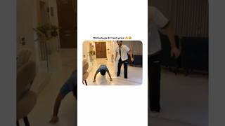 Pushups challenge for Jasus🔥😂fukrainsaan abhishekmalhan shorts pushups funny challenge [upl. by Laureen]