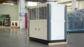 ZHEXUE brand box type air cooled condensing unit [upl. by Dnalro]