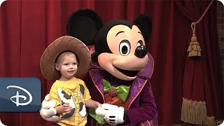 DisneyKids 1st Mickey’s NotSoScary Halloween Party  Walt Disney World [upl. by Roskes]