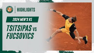 Tsitsipas vs Fucsovics Round 1 Highlights  RolandGarros 2024 [upl. by Lonergan561]