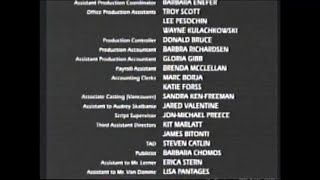 Replicant 2001 End Credits Scifi 2004 [upl. by Caswell]