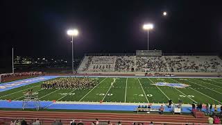 Vidor High School Band 2024 Lumberton VS Vidor Halftime 101824 [upl. by Nelrac354]