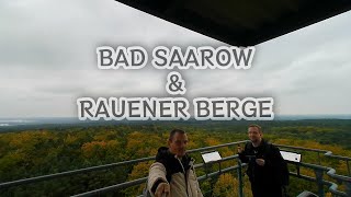 Bad Saarow Aussichtsturm Rauener Berge und Scharmützelsee [upl. by Jamima460]