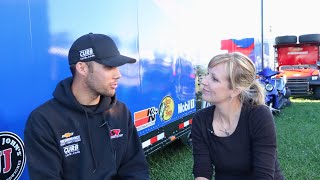 Bryan Clauson casual interview Sept 13 2014 [upl. by Anewor]