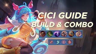 NEW HERO CICI  GUIDE TIPS BUILD AND COMBO [upl. by Mohammed]