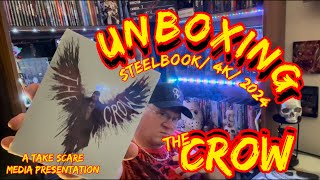 THE CROW 2024 Steelbook  4K Bluray  UNBOXING amp REVIEW [upl. by Adachi692]