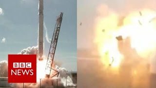 SpaceX Falcon 9 rocket Hits amp Misses  BBC News [upl. by Animehliw722]