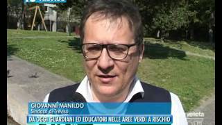 TG TREVISO 03042017  DA OGGI GUARDIANI ED EDUCATORI NELLE AREE VERDI A RISCHIO [upl. by Applegate]