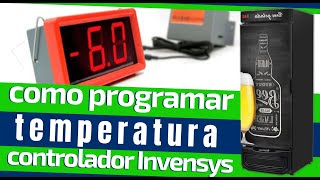 ✅como programar temperatura controlador Invensys✅ [upl. by Arykat]