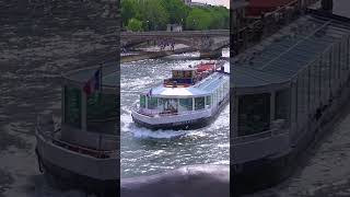 Top 10 things to do in Paris FranceSeine River Cruise Paris vacation guide shorts [upl. by Nnalorac355]