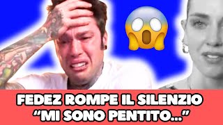 🔴 FEDEZ ROMPE IL SILENZIO SUL BACIO AD UN’ALTRA DONNA LA CONFESSIONE CHOC POCHI MINUTI FA… [upl. by Isaak]