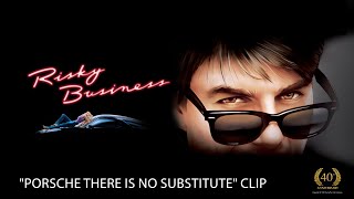 Risky Business 1983  Iconic Porsche Car Chase Scene [upl. by Harol]