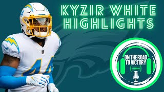 Kyzir White Highlights  Philadelphia Eagles newest LB from his 2021 season with the LA Chargers [upl. by Ahsineb367]