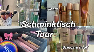 Schminktisch Tour 🎀 Scincare Haul  Lea Sophie [upl. by Uela]